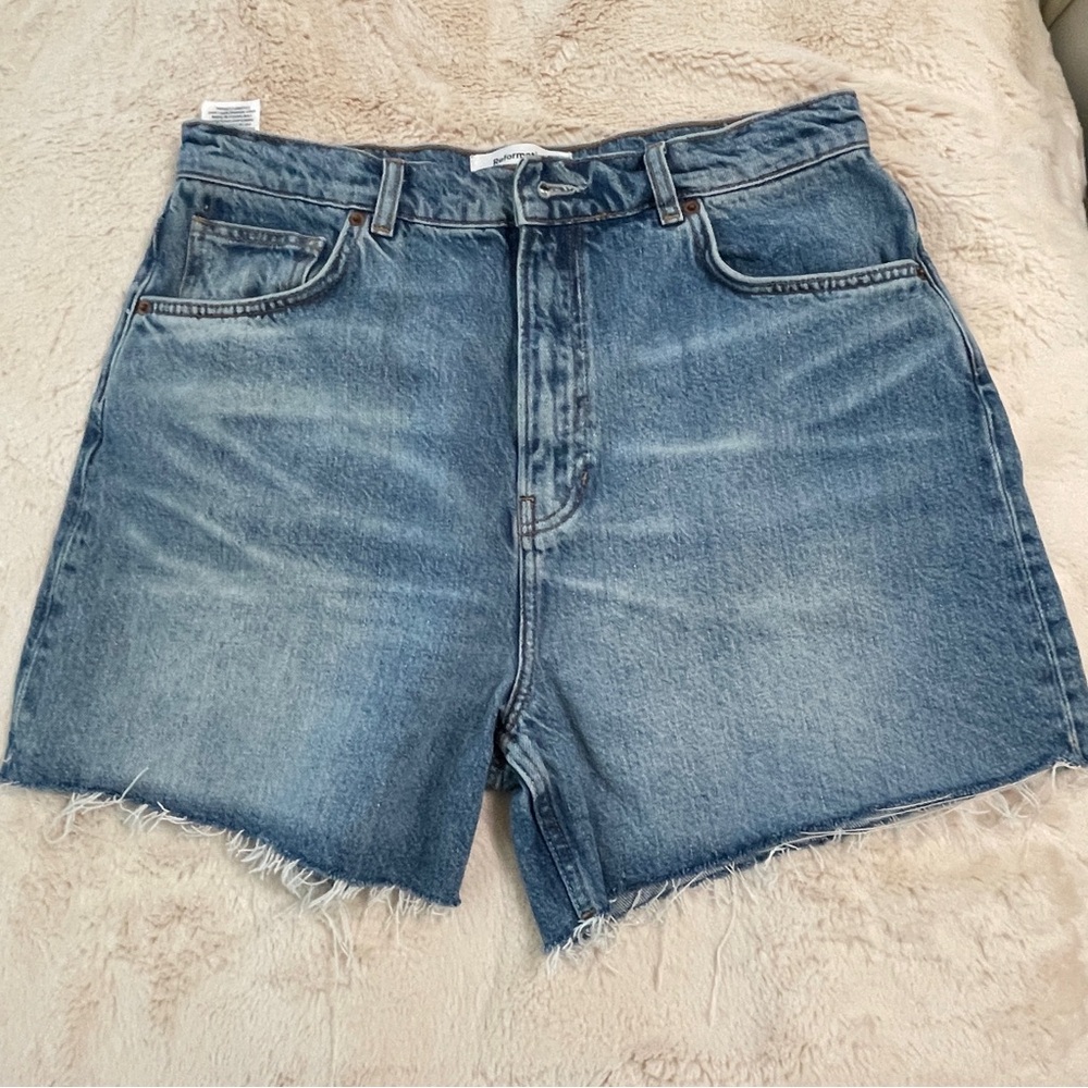 Reformation Wilder High Rise Relaxed Jean ShortWomen's sz 30